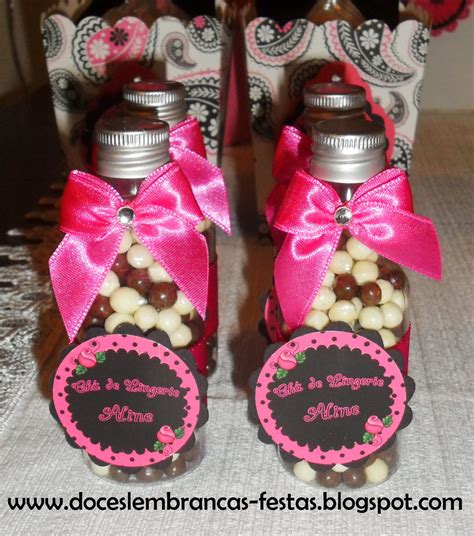 Doces Lembran As Festas Personalizadas Ch De Lingerie Aline