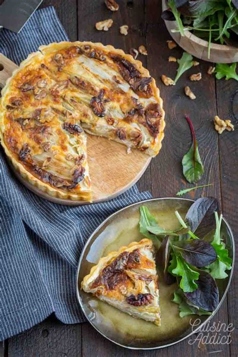 Tarte Aux Endives Et Noix Recette De Quiche Facile