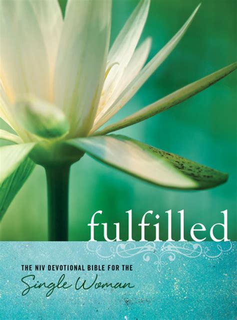 Niv Fulfilled Devotional Bible For The Single Woman Life Bible