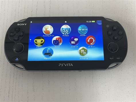 【やや傷や汚れあり】4h Ps Vita Sony ソニー Pch 1000 Playstation Vita プレイステーションビータ