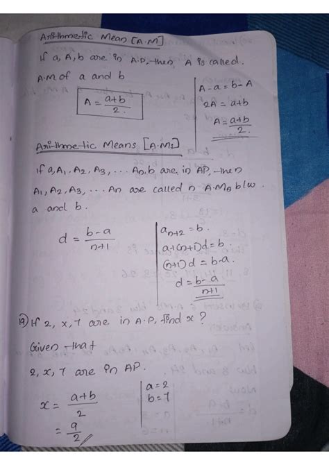 Solution Ncrt Plus One Sequence And Series Arithmetic Sequence