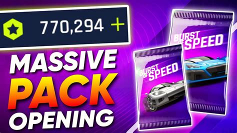 SPENDING 750000 Seasons Tokens In Burst Of Speed Packs Asphalt 9