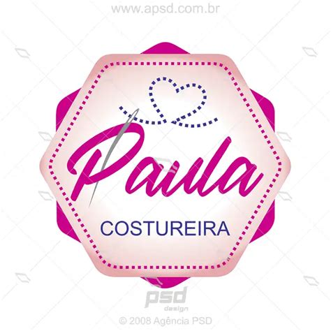 Logo Costureira Loja Ag Ncia Psd