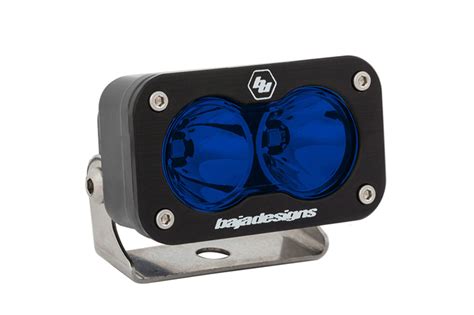 Baja Designs S2 Sport Blue Spot Beam Off Road Led Light 54 0001bl