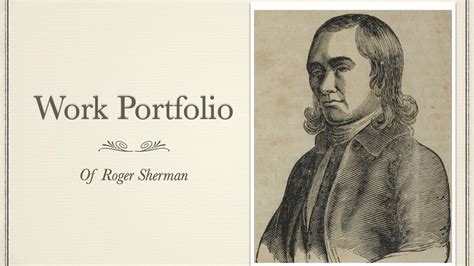 Founding Father Project Roger Sherman Youtube