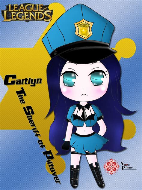 Chibi Caitlyn By Nprinny On Deviantart