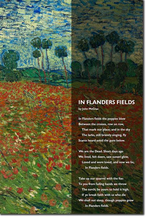 In Flanders Fields Poem Printable - Printable Word Searches