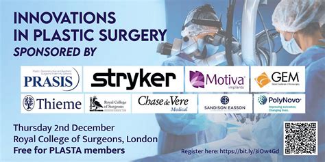 Plasta ‘innovation In Plastic Surgery Conference Aesthetic And