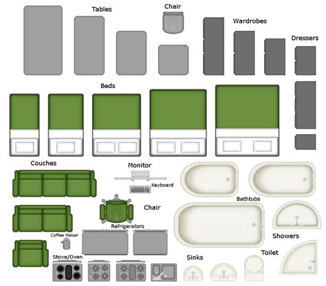 Furniture Template By Hengebobs On Deviantart