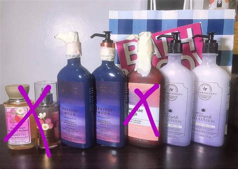 Bath & Body Works Aromatherapy lotion on Carousell