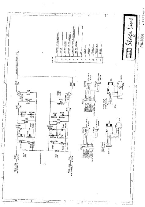 Monacor Stage Line Pa 3000 Schematic Service Manual Download