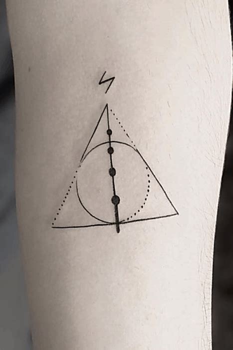 Hogwarts Silhouette Tattoo