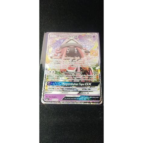 Jual Tapu Lele Gx Th Kartu Pokemon Shopee Indonesia