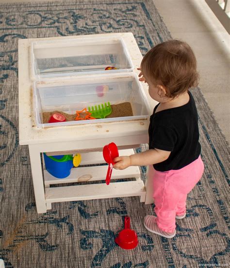 Toddler Sensory Table DIY - Welcome