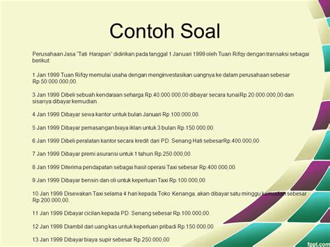 Detail Contoh Soal Analisis Transaksi Koleksi Nomer 53