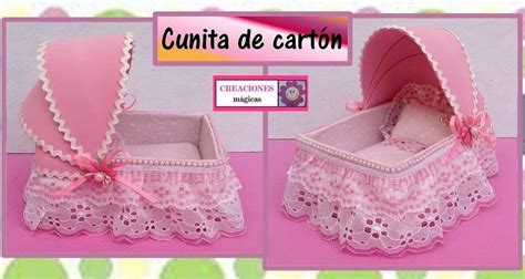 Cunita Baby Shower De Cart N Patrones Gratis