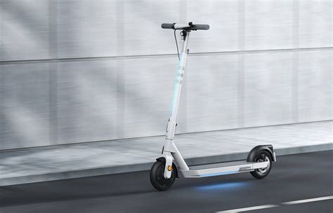 Електрически скутер OKAI NEON ES20 White, Максимална скорост 25km/h ...