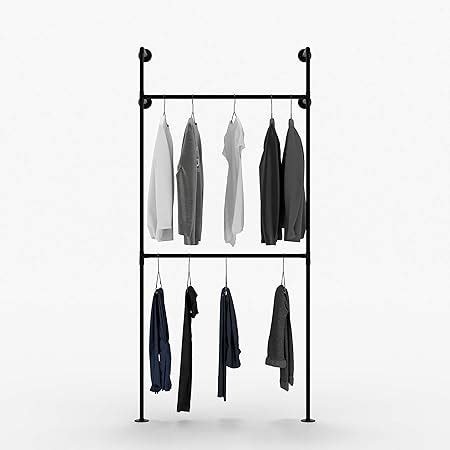 Amazon Pamo Industrial Pipe Clothing Rack KIM I Double Clothes