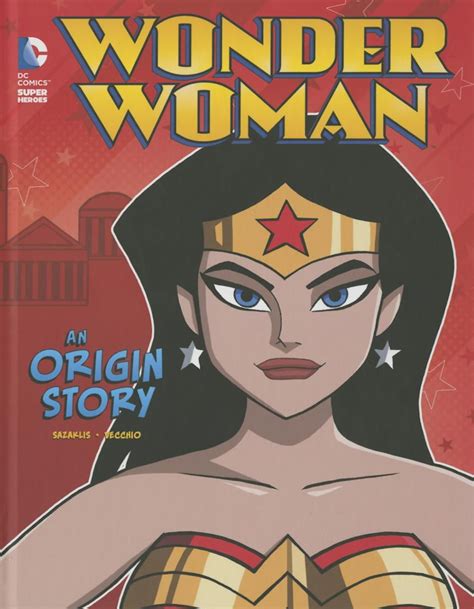 Dc Super Heroes Origins Wonder Woman An Origin Story Paperback