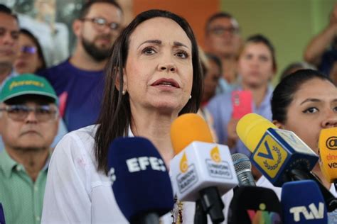 Mar A Corina Machado Afirma Que La Estructura Del Chavismo Se