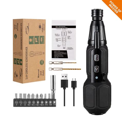 Cordless Power Screwdriver Home Gadget Electric Screwdriver Sets For Pc