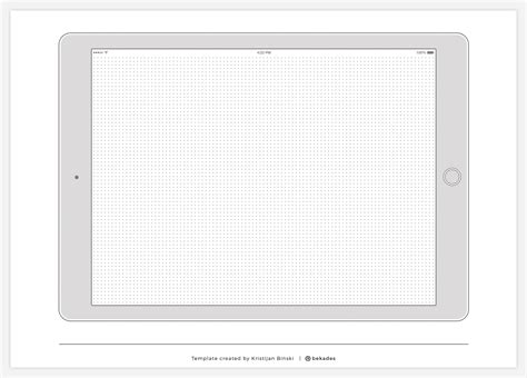 Blank Wireframe Template