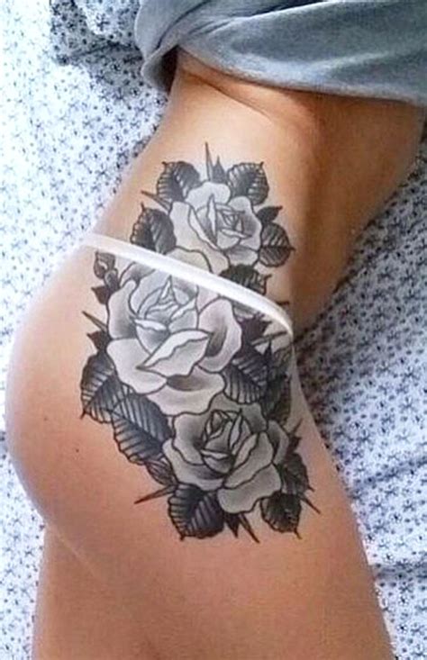 30 Women S Badass Hip Tattoo Ideas Rose Tattoo Thigh Hip Tattoos