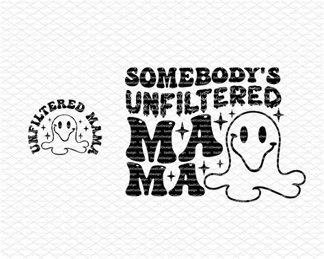 Unfiltered Mama Svg Mama Svg Retro Mama Svg Mama Png Boho Etsy