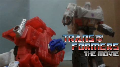 The Transformers Movie Optimus Prime Vs Megatron Stop Motion