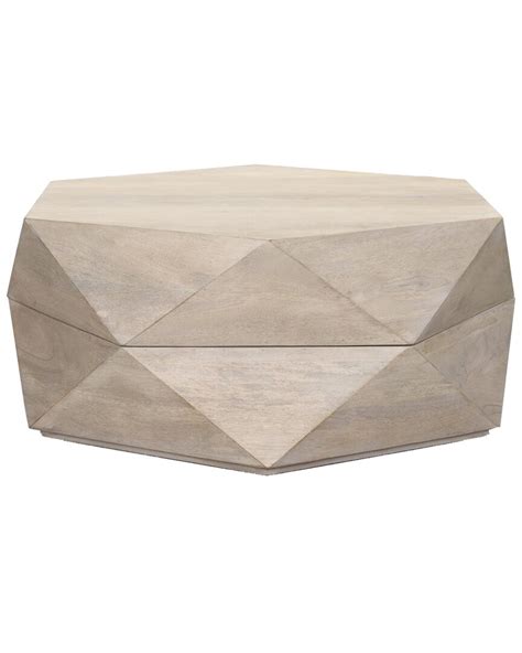 Buy Mercana Arreto Hexagonal Hinged Coffee Table Nocolor At Off