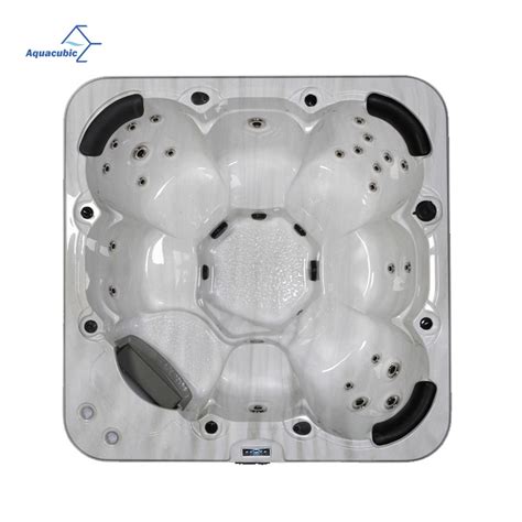 Aquacubic New Acrylic Spa Balboa System Hot Tub Whirlpool Outdoor Massage Spa Outdoor Hot Tub