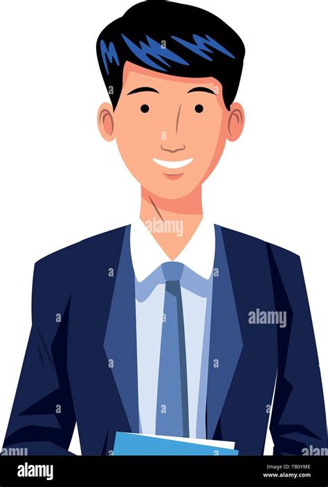 businessman avatar cartoon character profile picture Stock Vector Image & Art - Alamy