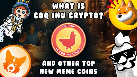 What Is Coq Inu Coin Coq Top New Meme Coins In 2024 Featuring