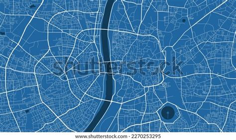 Detailed Map Poster Ahmedabad City Administrative Stock Vector (Royalty Free) 2270253295 ...