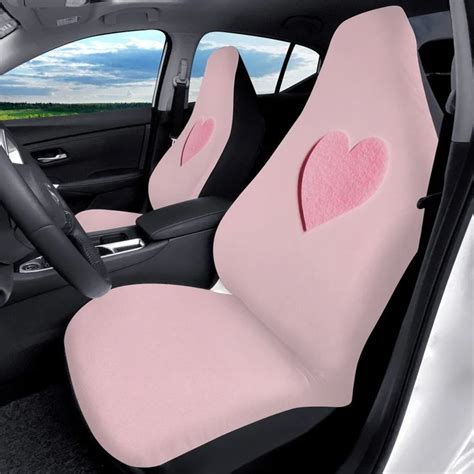 Pink Love Heart Car Seat Covers Pink Vehicle Seat Covers for - Etsy ...