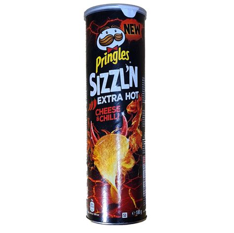 Chilihead77 De Pringles Sizzl N Extra Hot Cheese Chilli Flavour