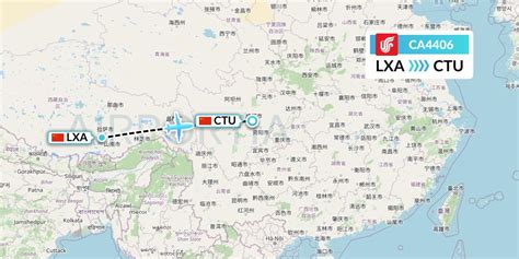 CA4406 Flight Status Air China Lhasa To Chengdu CCA4406