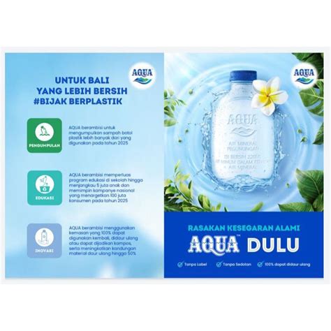 Jual Aqua Botol 220 Ml Kemasan Isi 24 Botol Shopee Indonesia