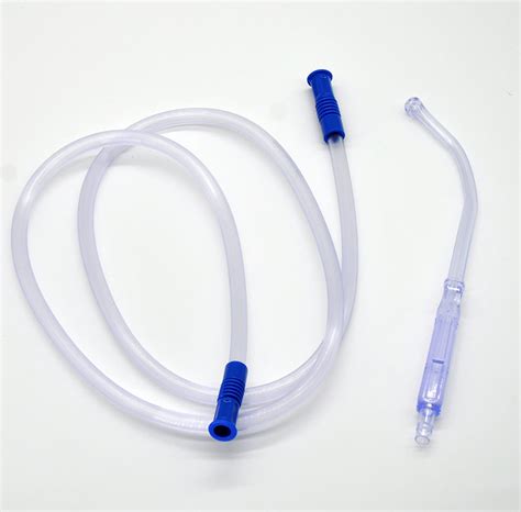 Ce ISO Approved Suction Connecting Tube With Yankauer Handle China