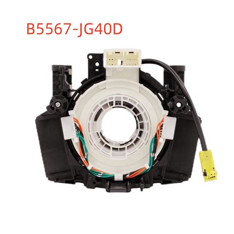 Cable espiral B5567-JG40D 1 CABLE se adapta a: Nissan Tiida 2007-2012 ...