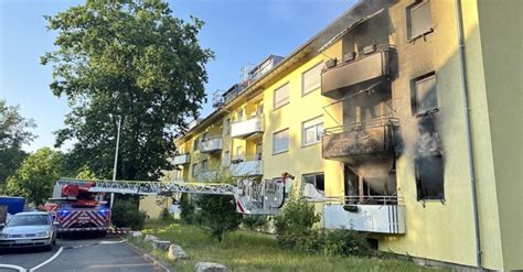 Brand In Mehrfamilienhaus Einsatzbericht Erlangen