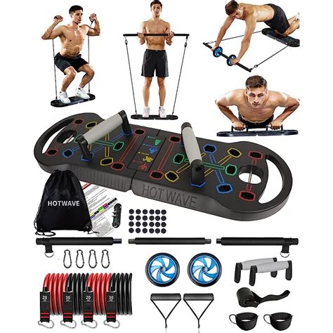 9 Mo Finance Hotwave Portable Exercise Equipment With 16 Gym