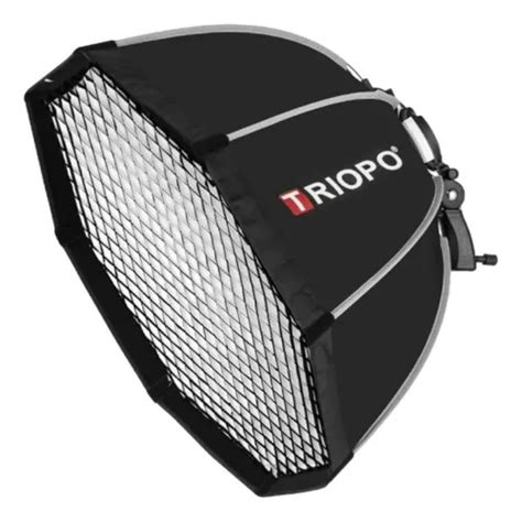 Softbox Octabox Triopo Tipo Flash Speedlite 120cm Grid MercadoLivre