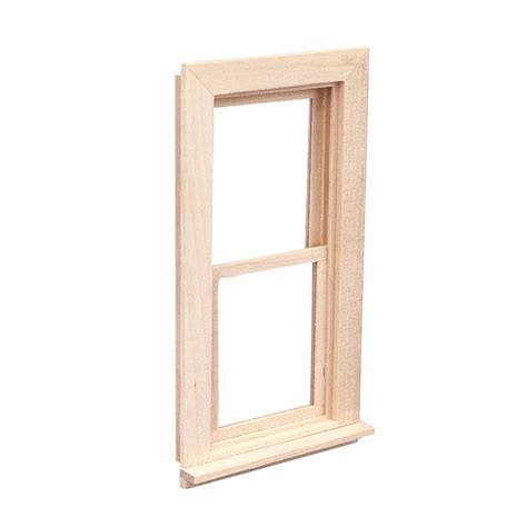 Wooden Window Model Decorative Window Frame Dolly House Photography Prop - Walmart.com