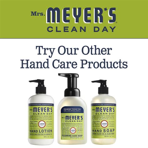 Mrs Meyers Lemon Verbena Foaming Hand Soap 10 Fl Oz