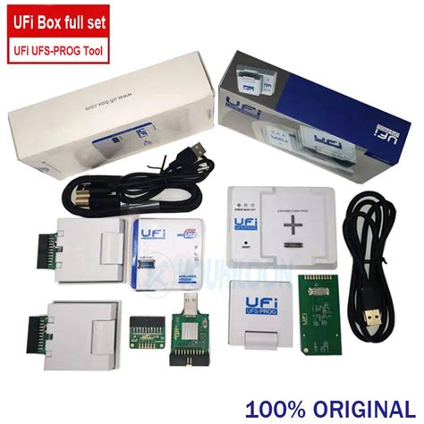 Новый оригинальный адаптер UFI Box/UFi UFS-Prog/UFS 2 в 1 (UFS BGA 153/ ...