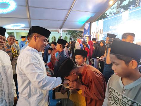 Komandan Yonmarhanlan Iv Hadiri Acara Buka Puasa Bersama Anak Yatim