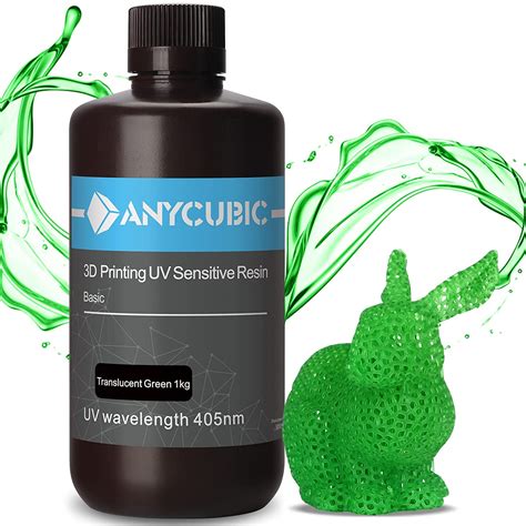 Anycubic D Printer Resin Nm Sla Uv Curing Resin L Green D