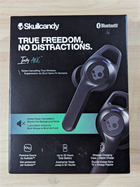 For Parts Skullcandy Indy Anc True Wireless In Ear Earbuds Black