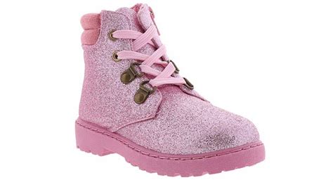 Pink Glitter Combat Boots Atelier Yuwaciaojp